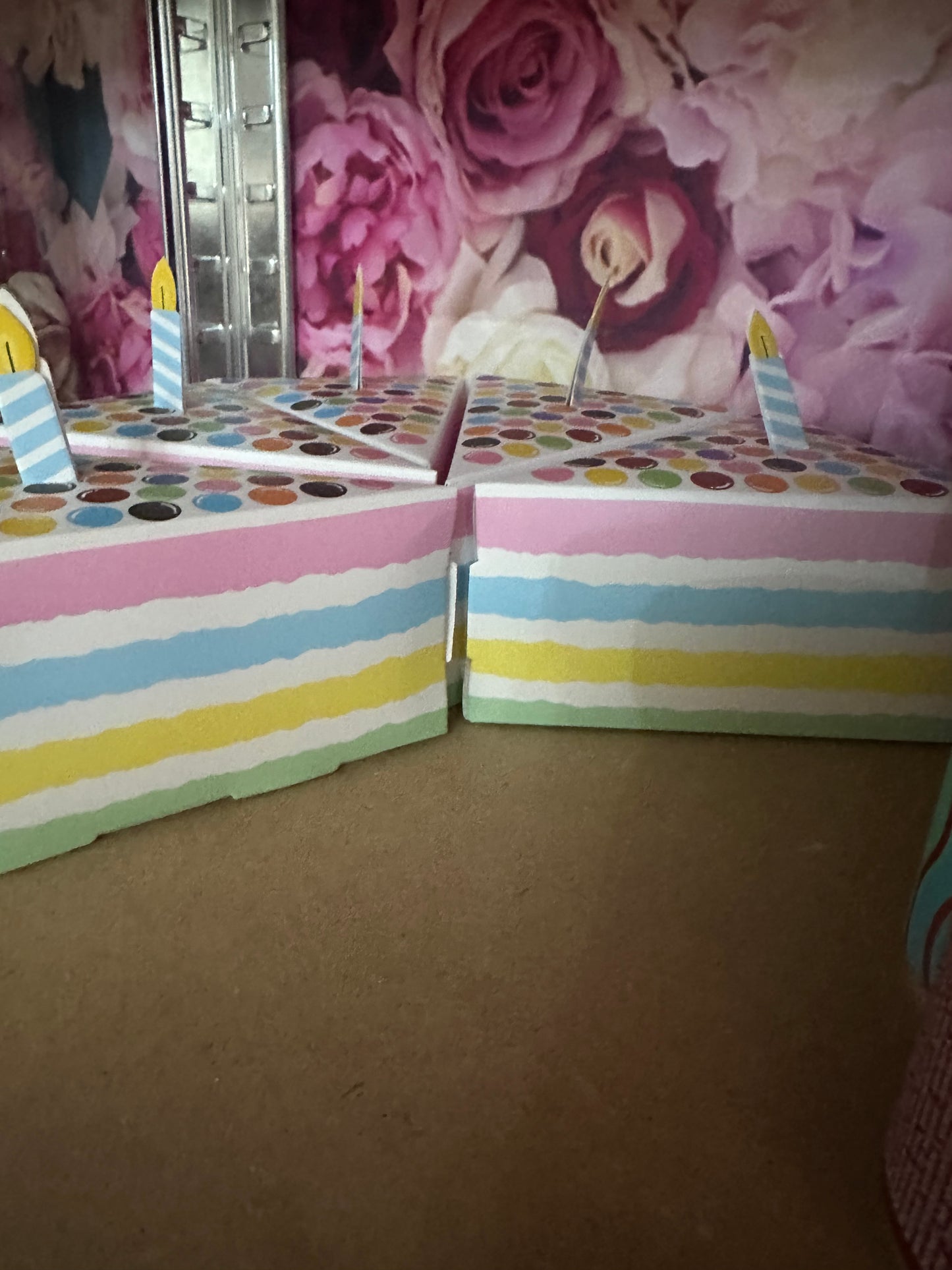 Birthday Cake Candy Box