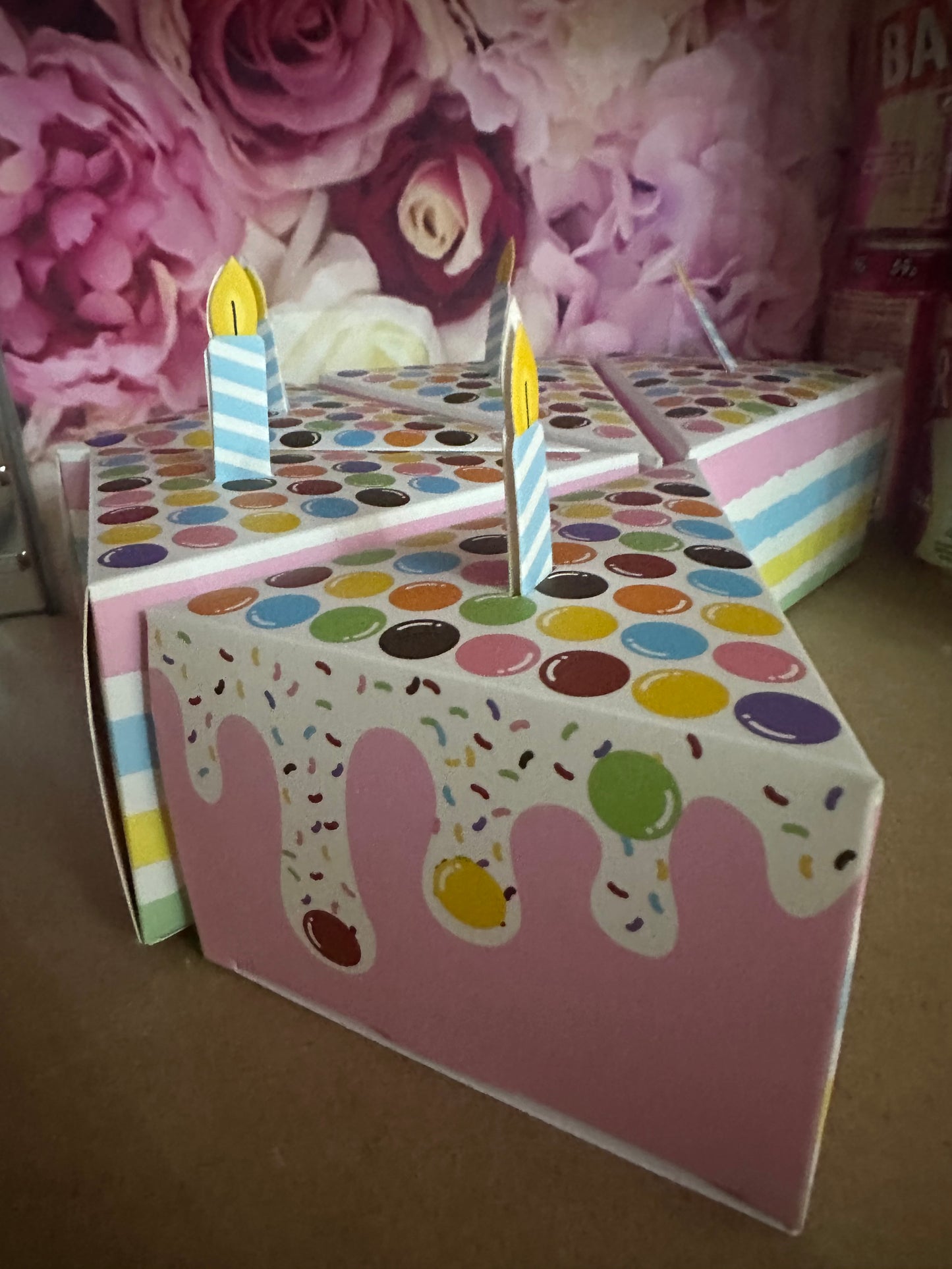 Birthday Cake Candy Box