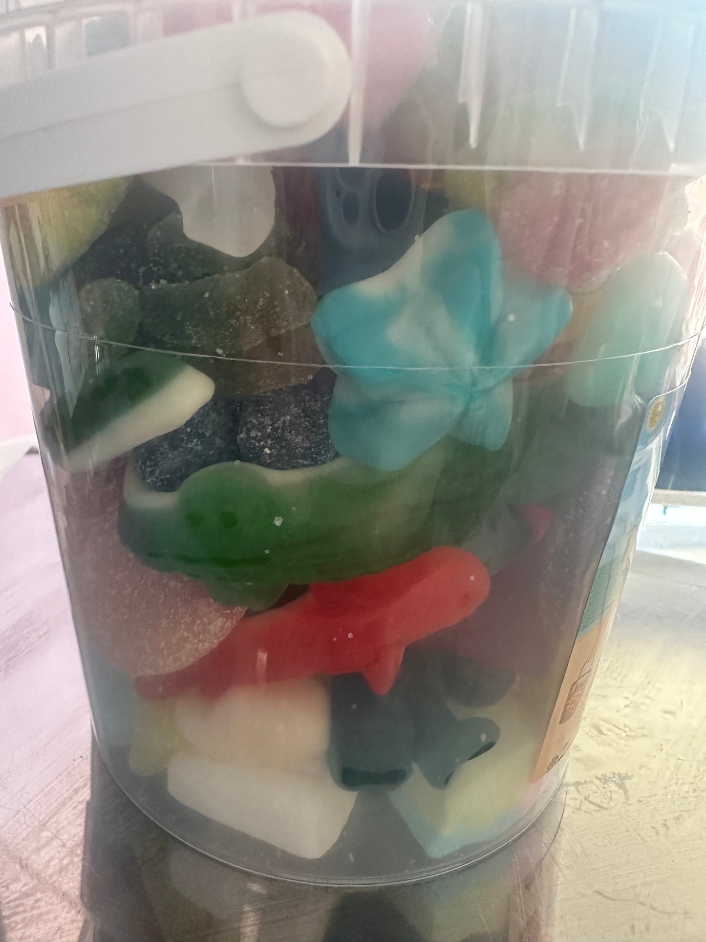 Sealife Candy Bucket with Spade