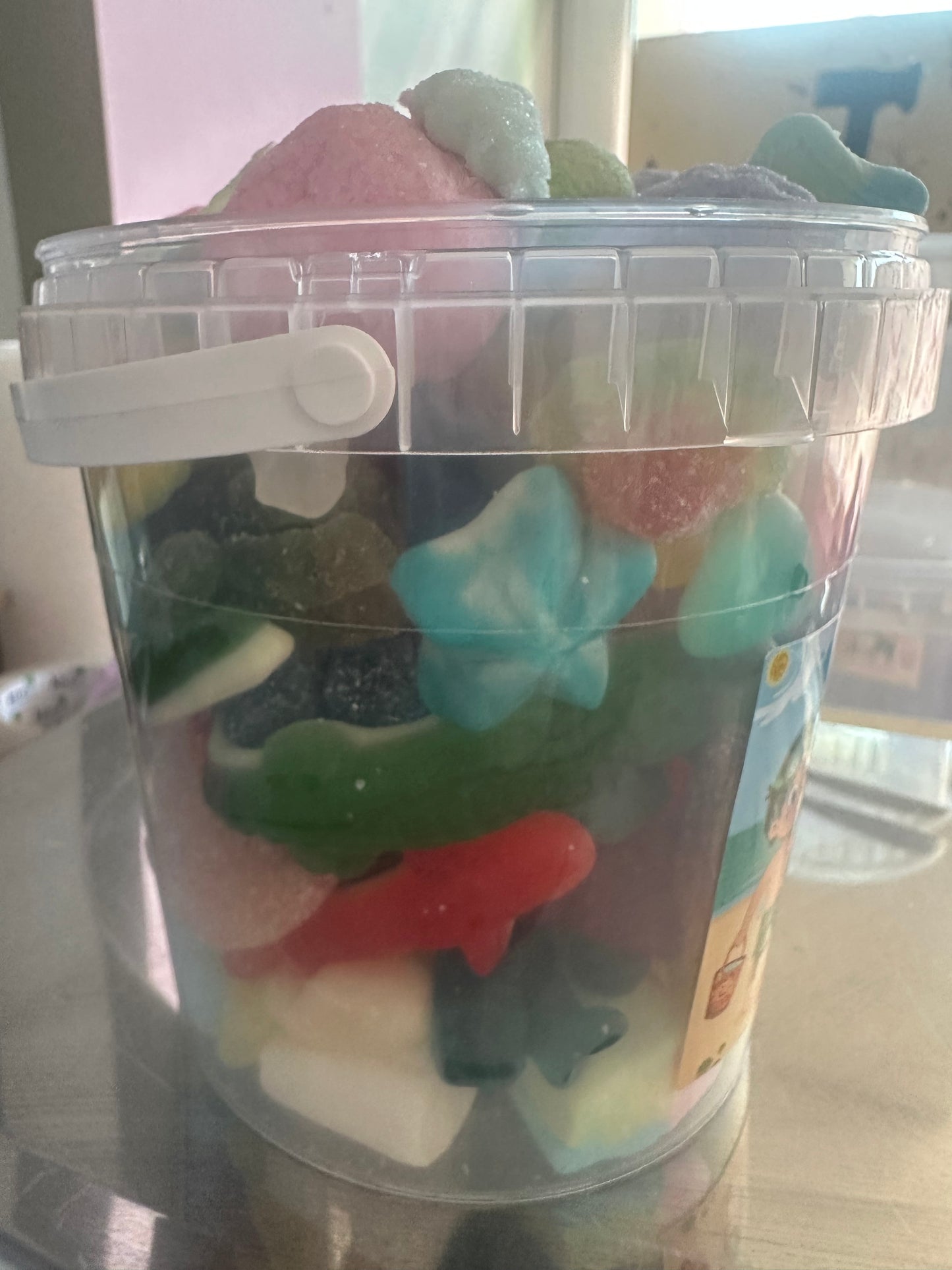 Sealife Candy Bucket with Spade
