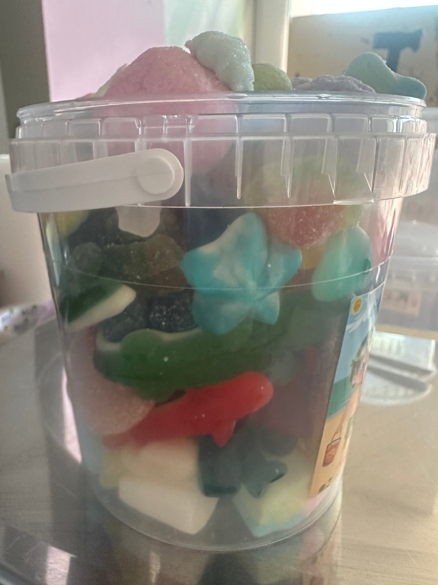 Sealife Candy Bucket with Spade