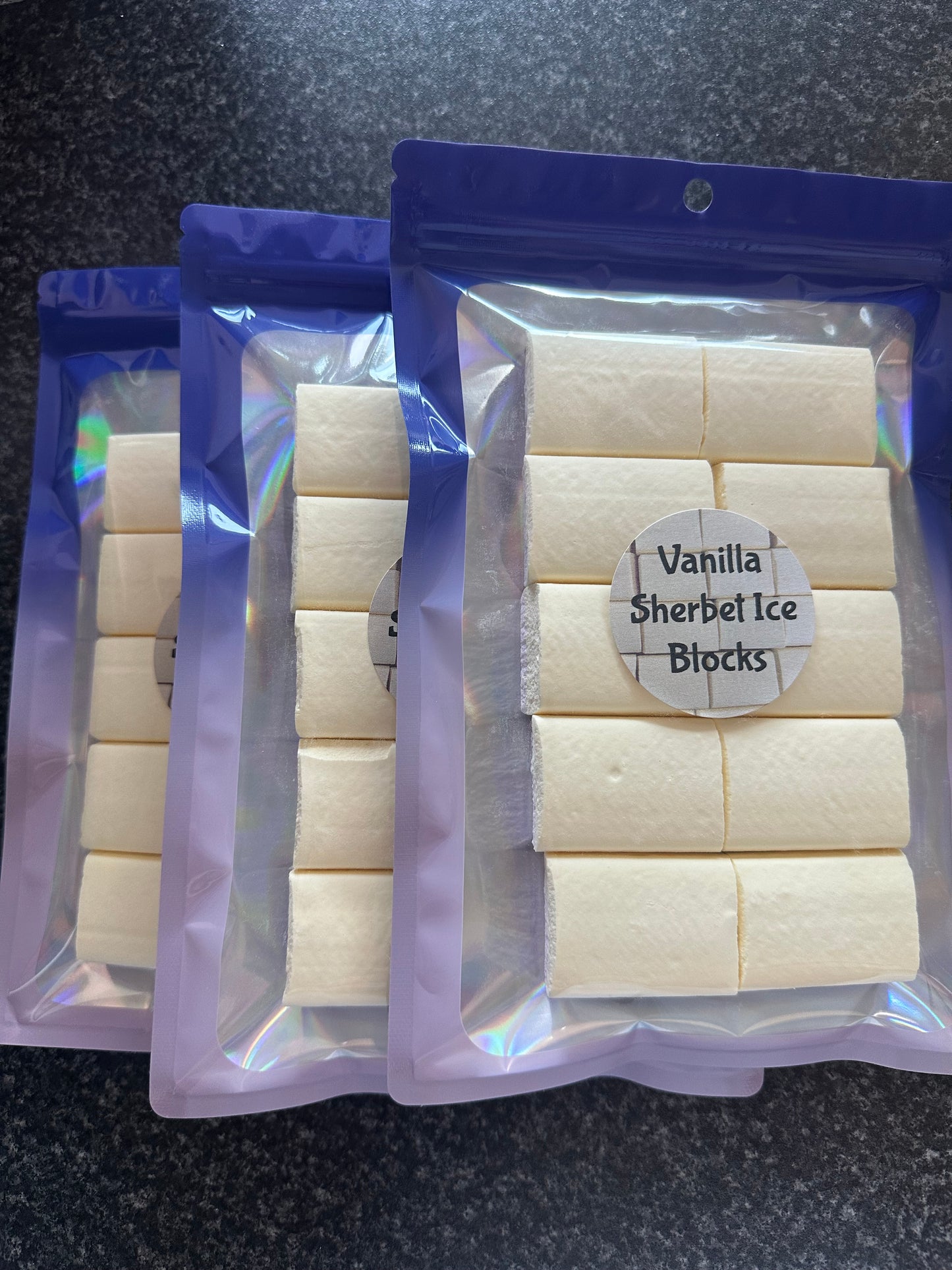 Sherbet Ice Blocks