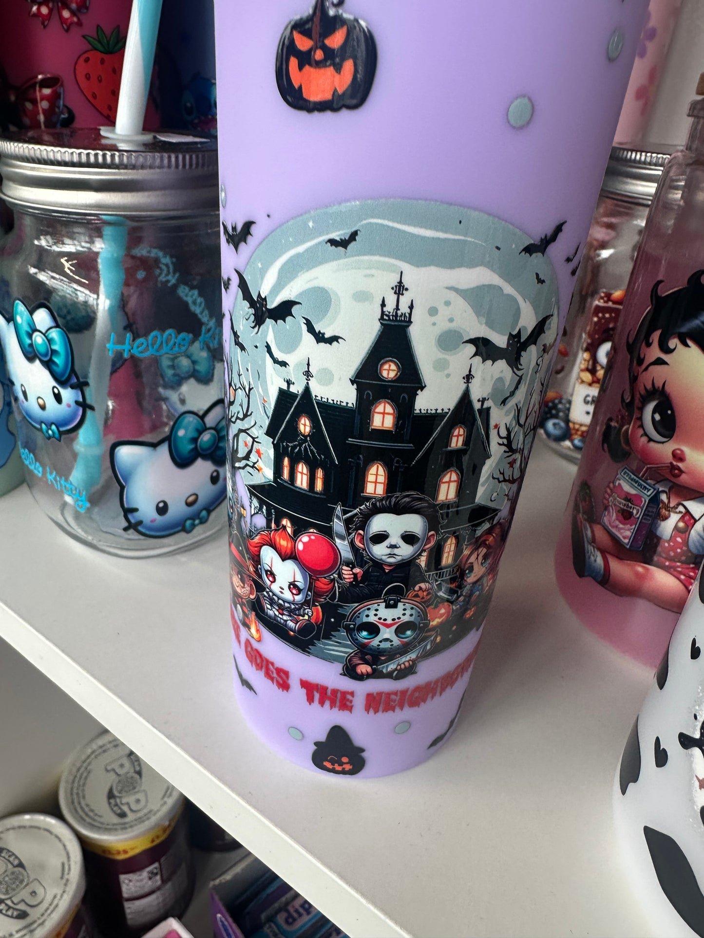 Tall Pastel Tumblers