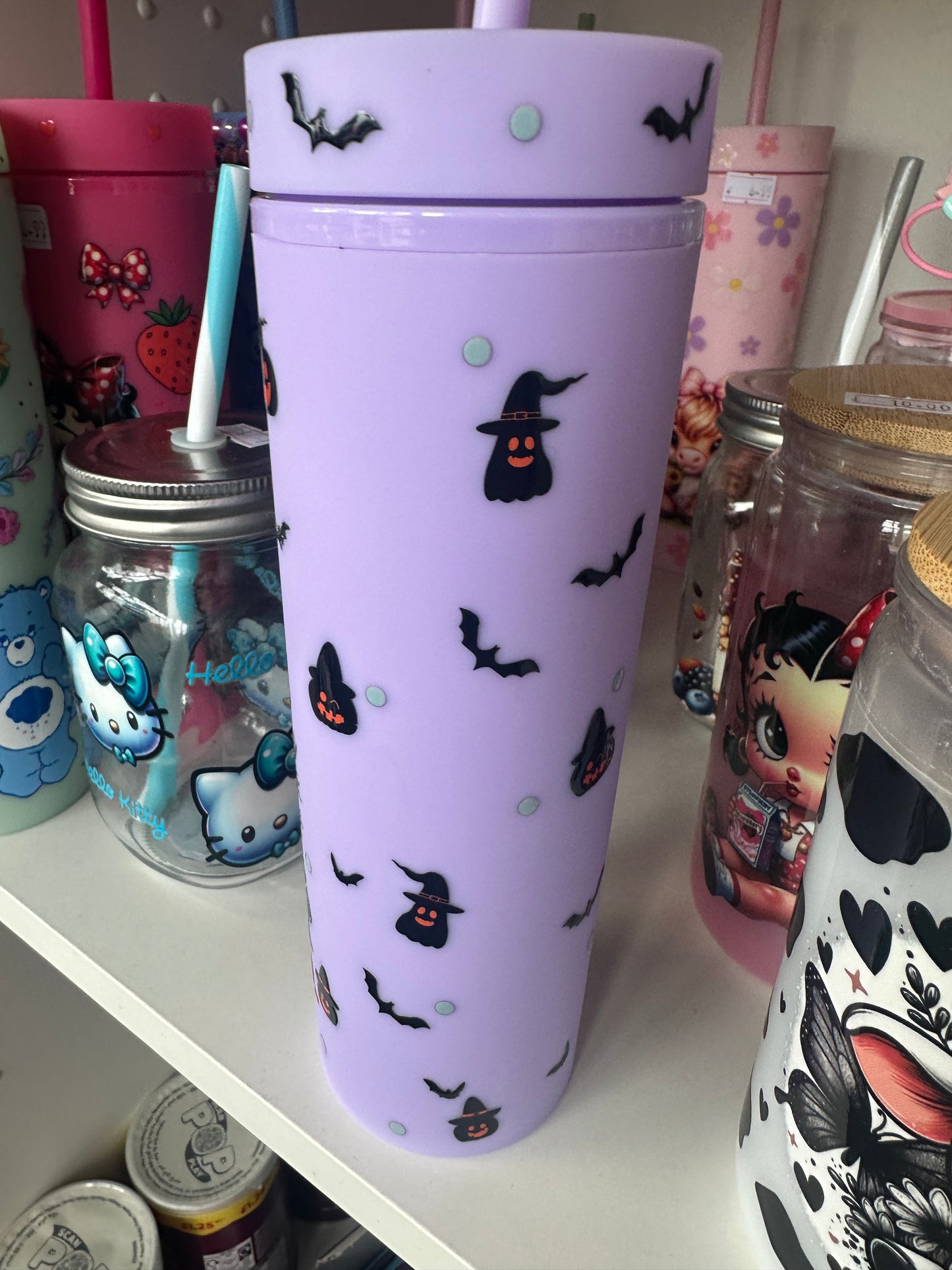 Tall Pastel Tumblers