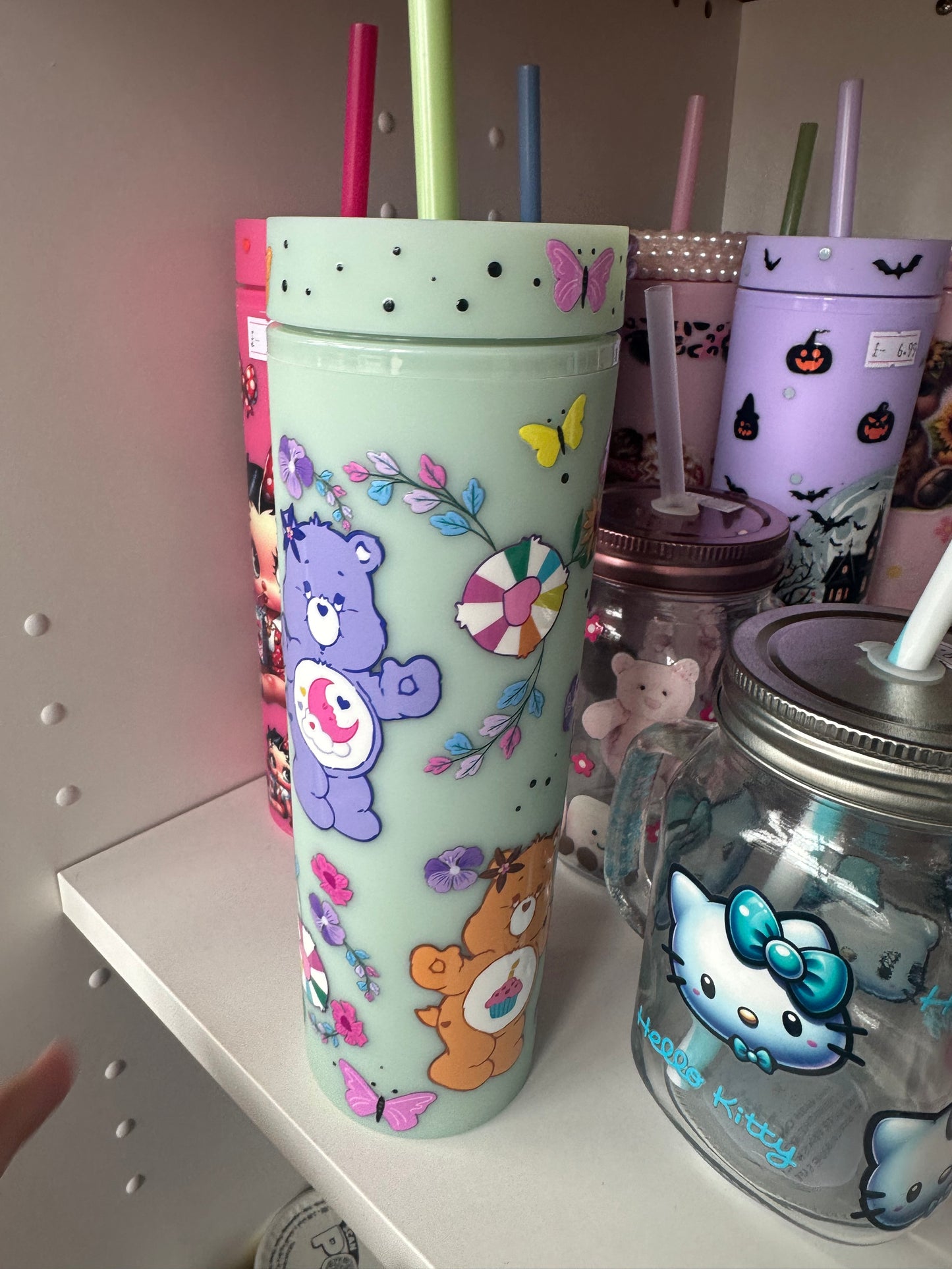 Tall Pastel Tumblers