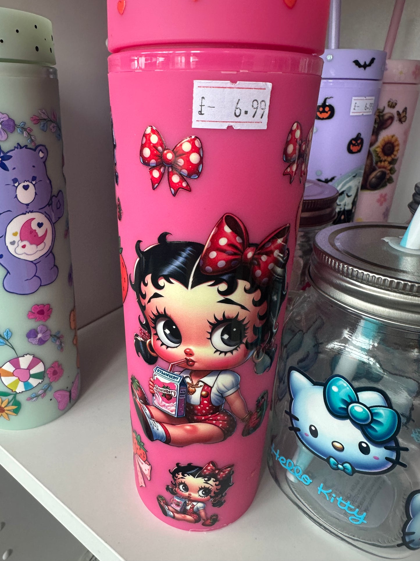 Tall Pastel Tumblers