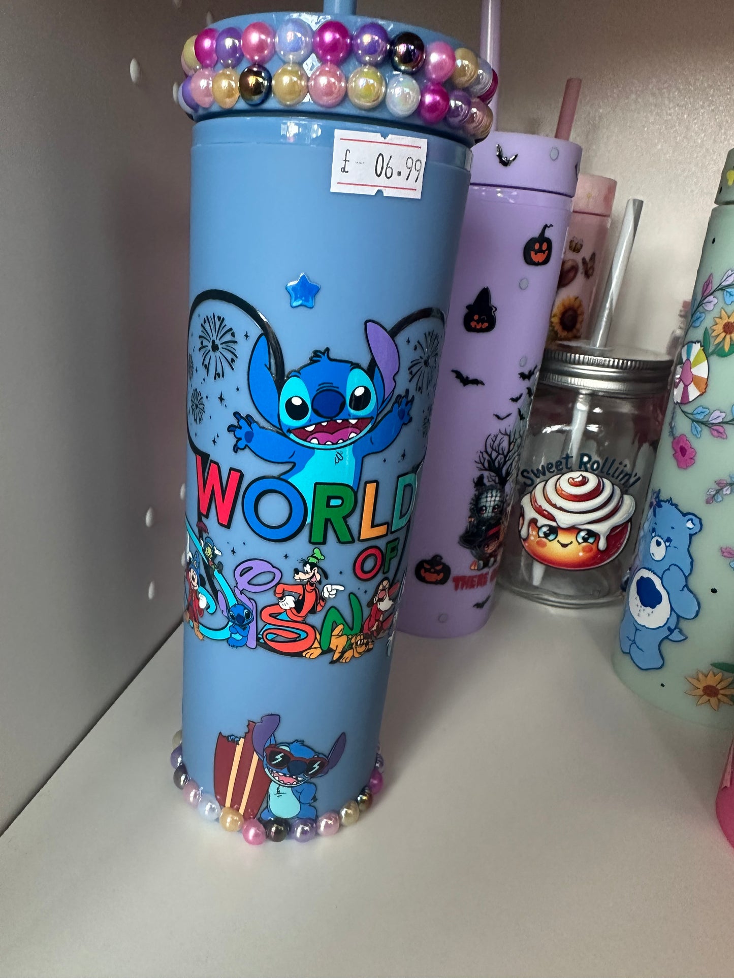 Tall Pastel Tumblers