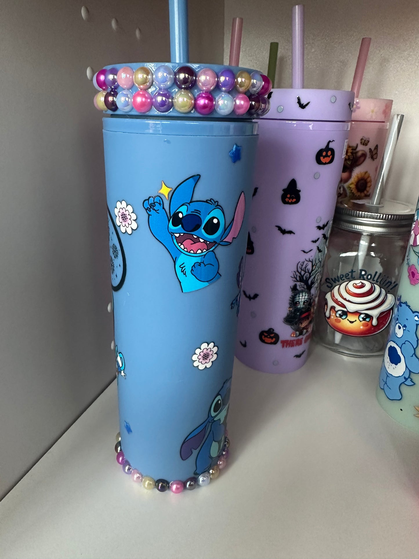 Tall Pastel Tumblers