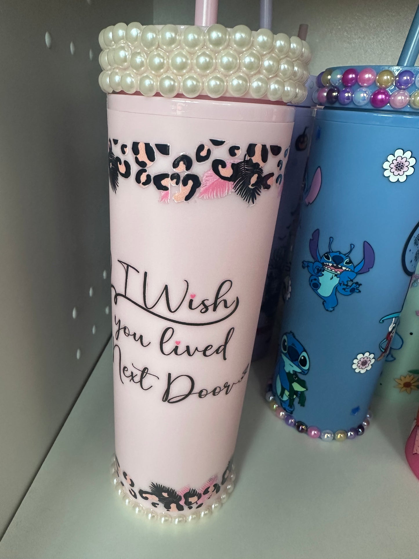 Tall Pastel Tumblers