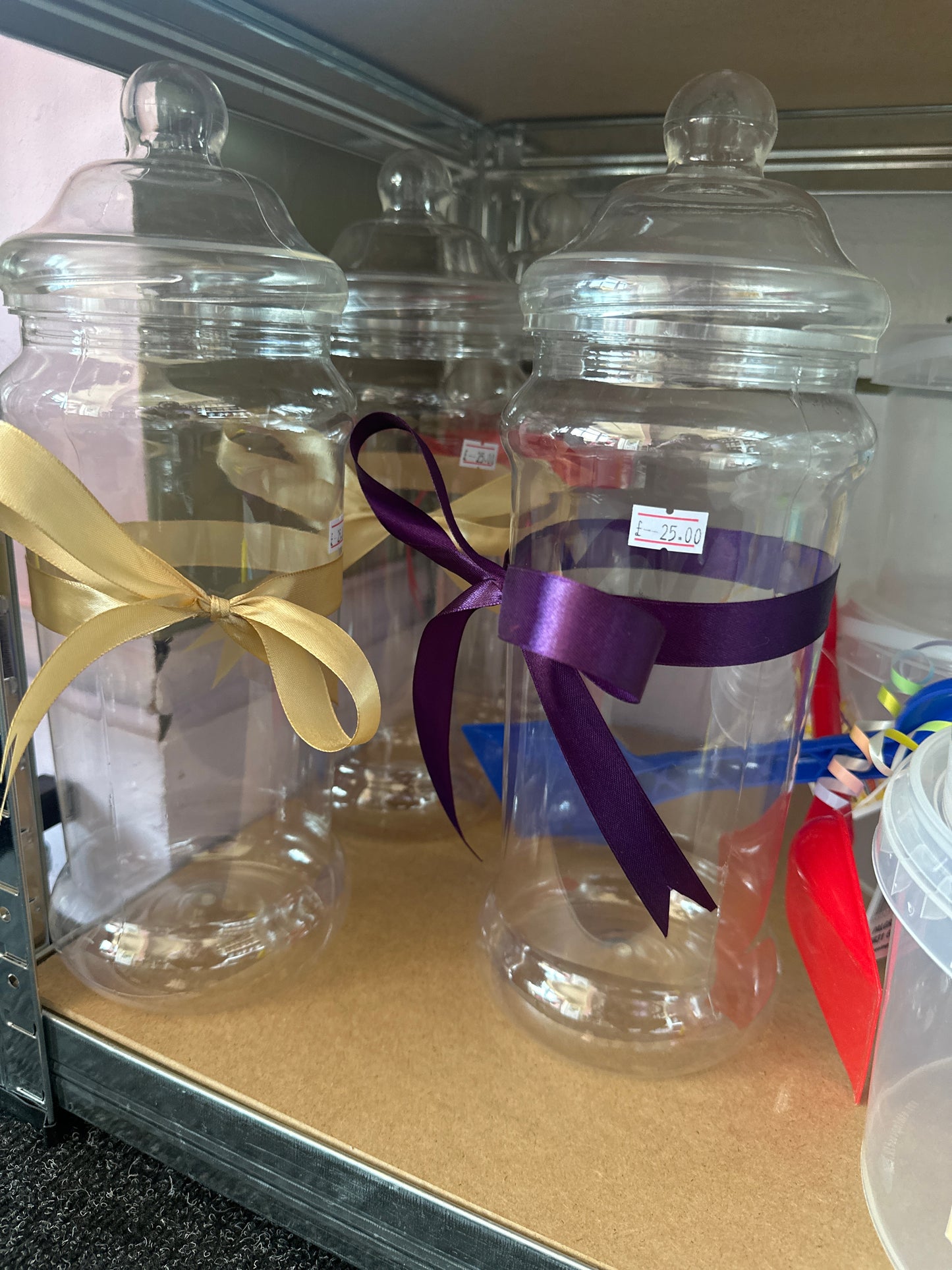 Custom candy Jars