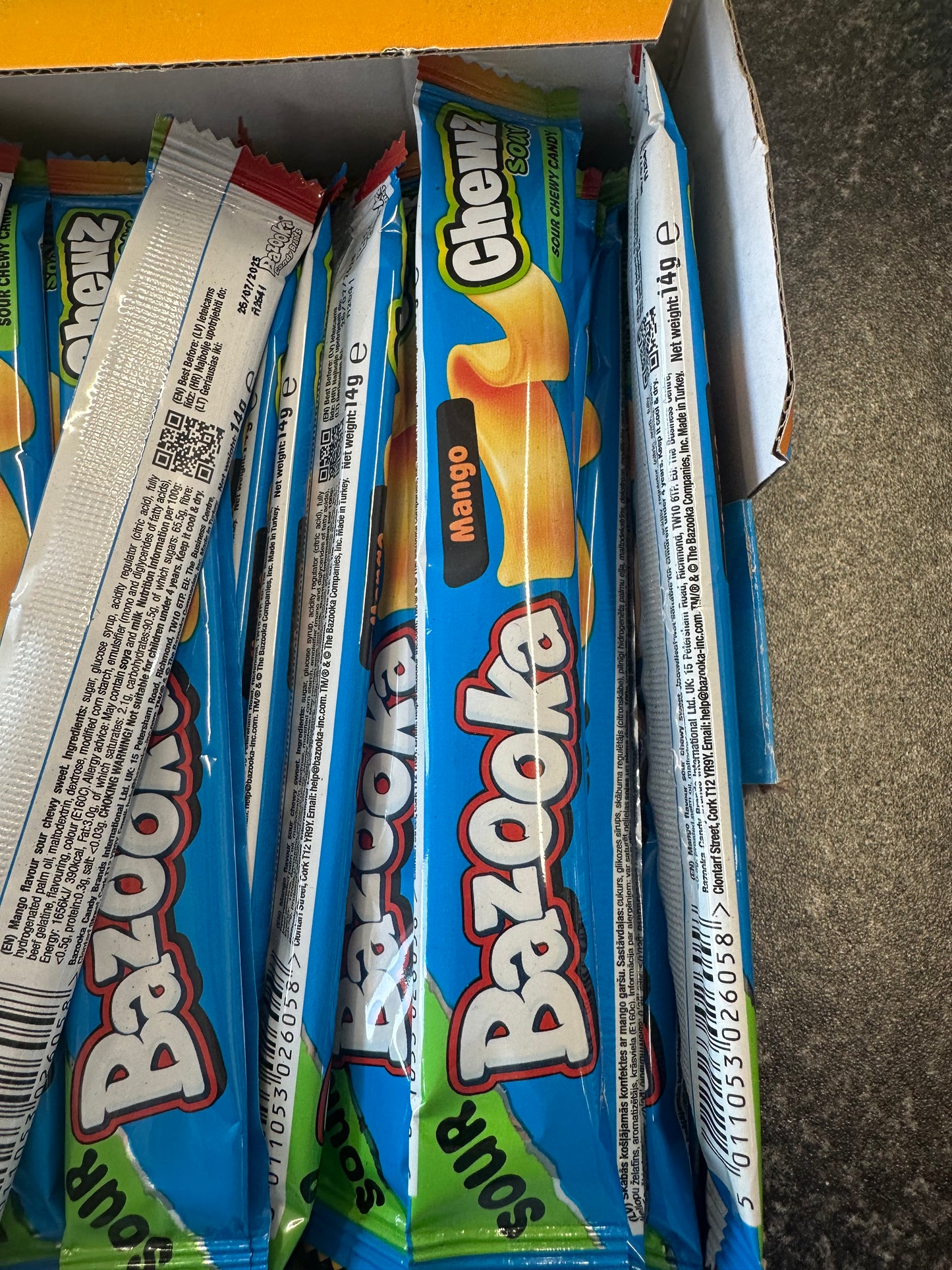 REDUCED BAZOOKA MANGO/APPLE