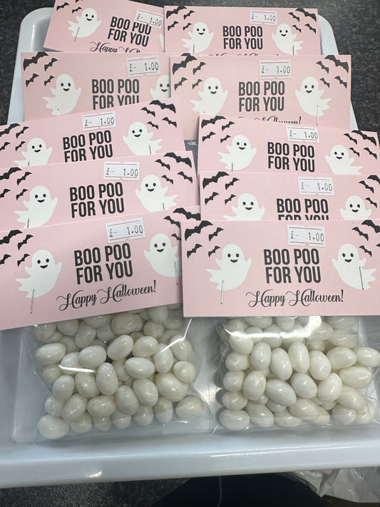 Halloween Boo poo for you candy