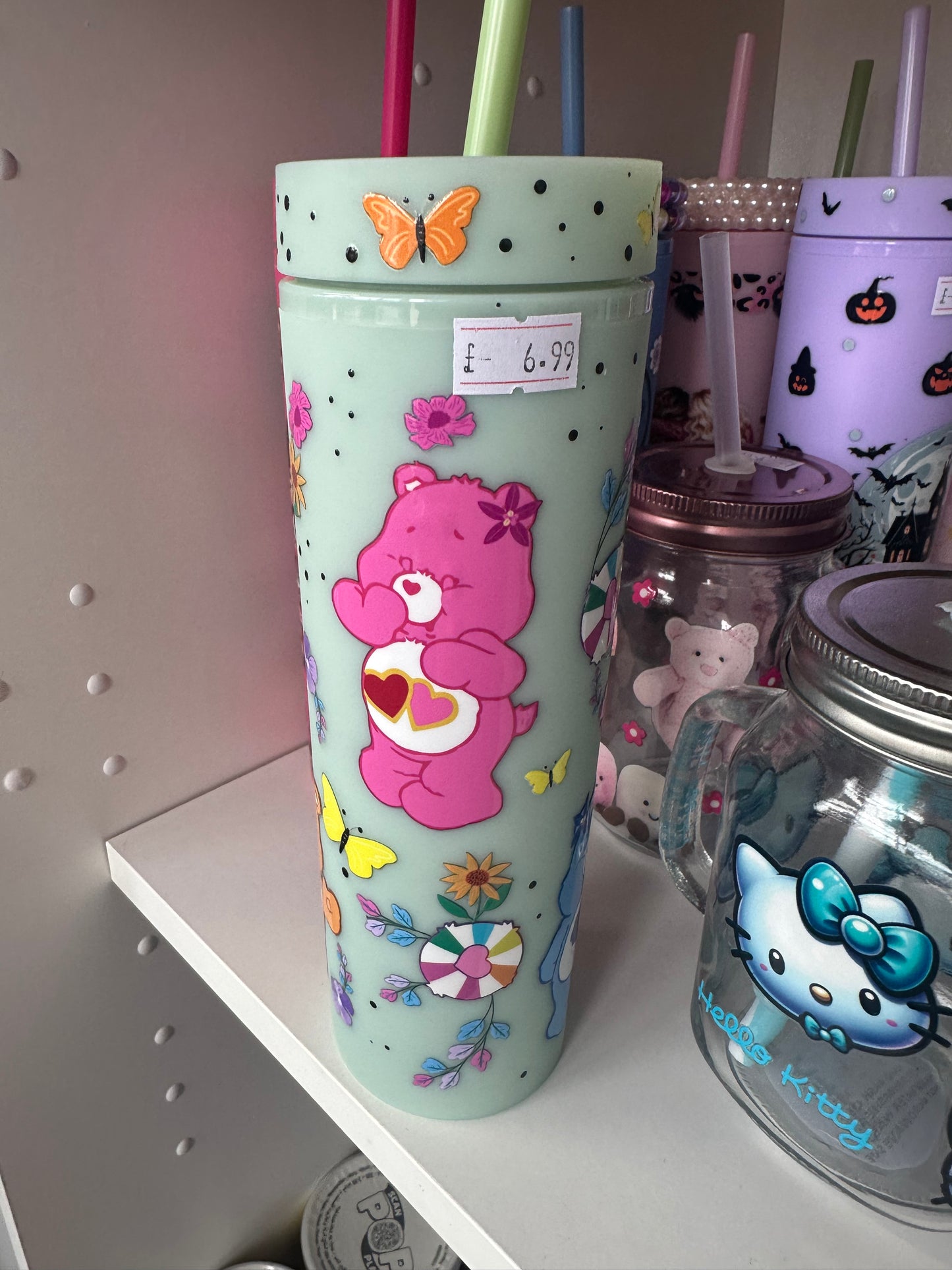 Tall Pastel Tumblers